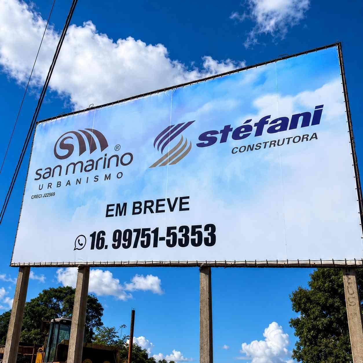 Outdoor em lona impressa San Marino Stefani