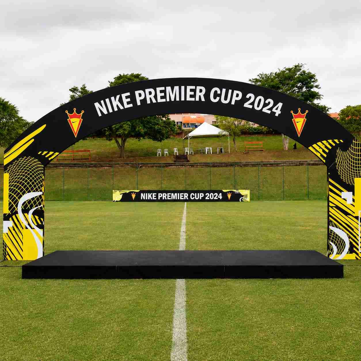 Portal de evento esportivo Nike Premier Cup